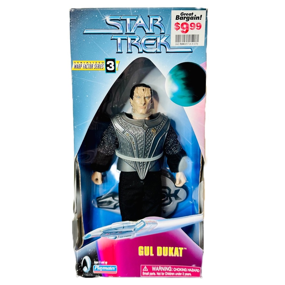 Star Trek Deep Space Nine GUL DUKAT Serialized 9” Playmates 1998 NEW SEALED!